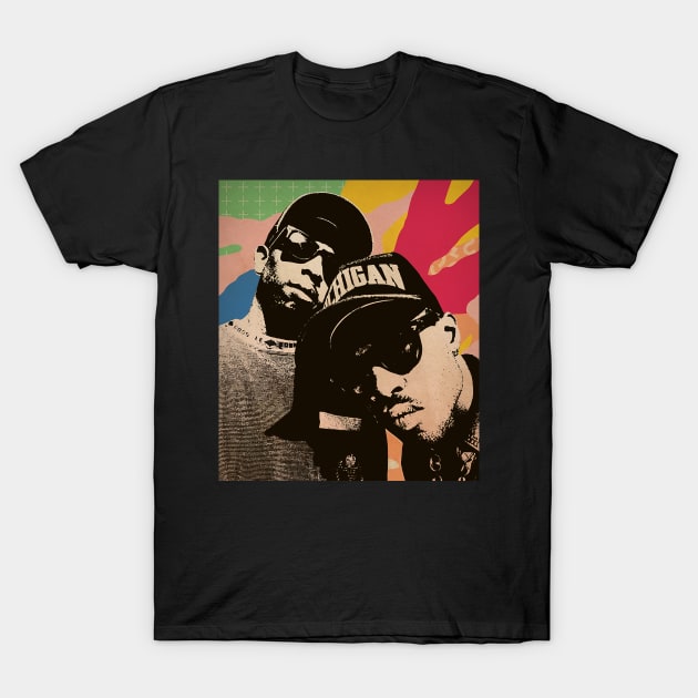 Vintage Poster - Gang Starr Style T-Shirt by Pickle Pickle